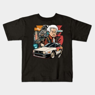 back to the future anime version Kids T-Shirt